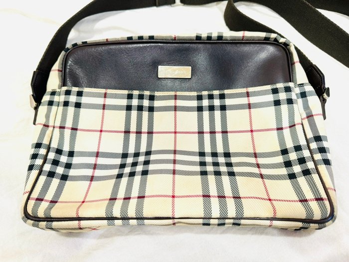 Burberry - BURBERRY shoulder bag nova check Brown BEIGE - Skuldertaske