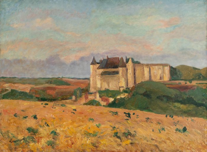 Abel Lauvray (1870-1950) - Le château de Luynes