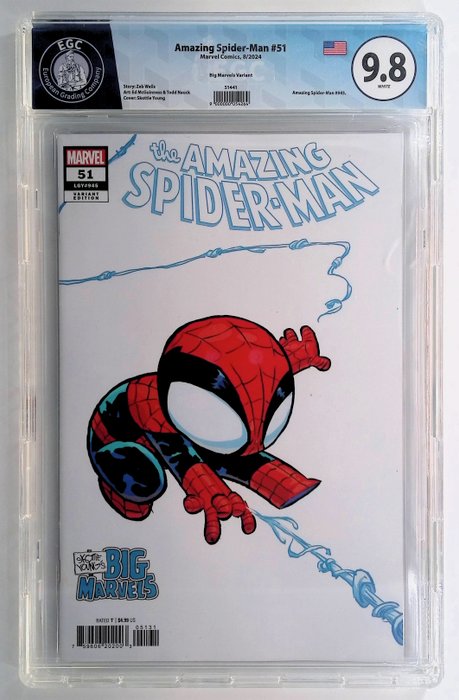 Amazing Spider-Man #51 - EGC graded 9.8 - 1 Graded comic