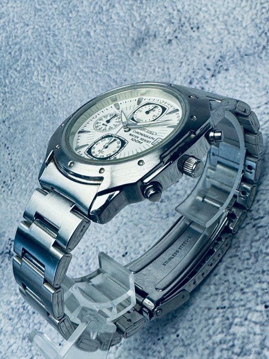 Seiko - Chronograph - Ingen mindstepris - V657-9060 - Mænd - 2011-nu