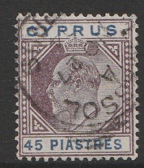 Cypern 1903 - Kong Edward VII - Michel 45