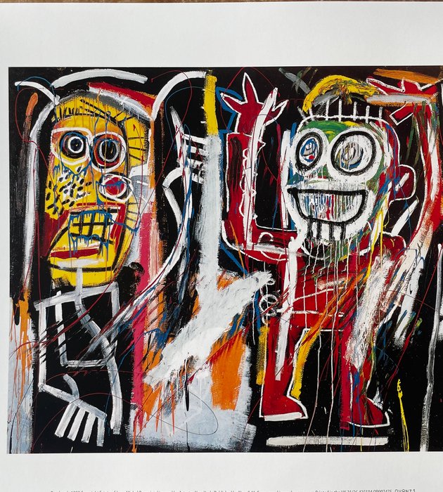 Jean-Michel Basquiat - after (1960-1988) Dustheads 1982Copyright Estate of Jean-Michel Basquiat Licensed by Artestar