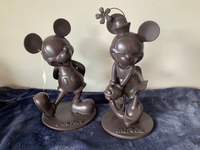 Disney Parks - Mickey en Minnie Mouse - Dark Brown Edition - - 1 Figurer