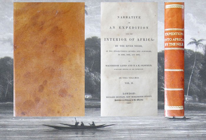 Laird, Macgregor and R.A.K. Oldfield - Narrative of an Expedition into the Interior of Africa by the River Niger in the Steam-vessels - 1837