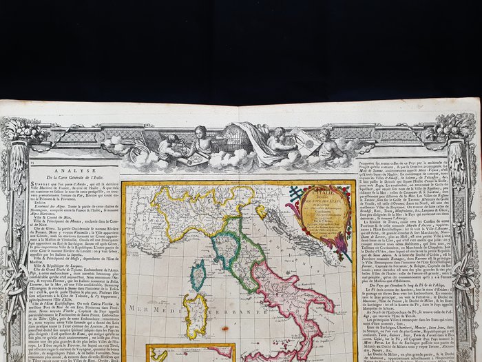 Europa - Italien / Ligurien / Sicilien / Lombardiet / Sardinien / Genova / Aosta / Puglia; Desnos / Brion De la Tour - L'Italie - 1761-1780