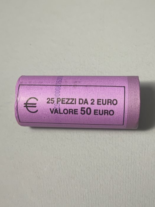 Italien. 2 Euro 2019 "Leonardo da Vinci" (25 monete) in rotolino  (Ingen mindstepris)