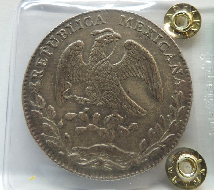 Mexico. 8 Reales 1882 Guanajuato SB  (Ingen mindstepris)