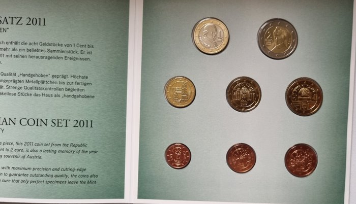 Østrig Year Set (FDC) 2008/2023 (4 stuks)  (Ingen mindstepris)