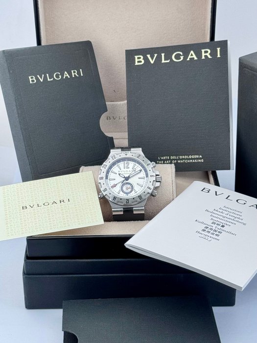 Bvlgari - Diagono Professional GMT Automatic - GMT 40 S - Mænd - 2011-nu