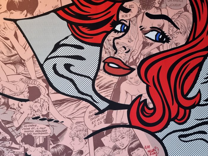 Tushikuni (1973) - Seducted Woman  (Roy Lichtenstein VS Kuni)