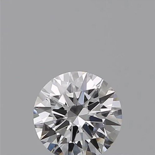 1 pcs Diamant  (Natur)  - 0.30 ct - Rund - D (farveløs) - IF - Gemological Institute of America (GIA) - *3EX*