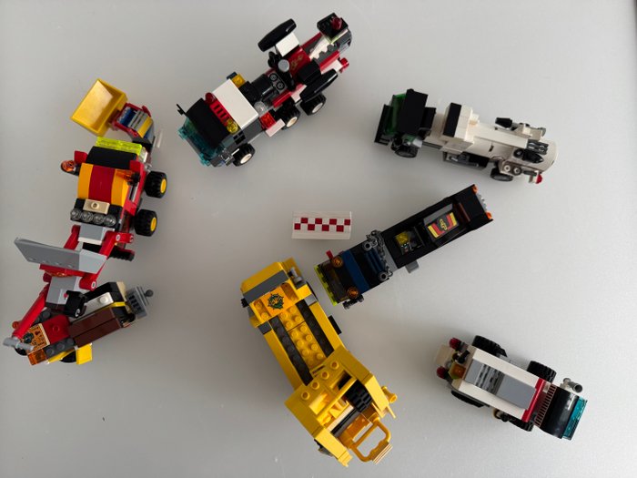 Lego - Lego special design 6 pieces trucks - 2000-2010 - Danmark