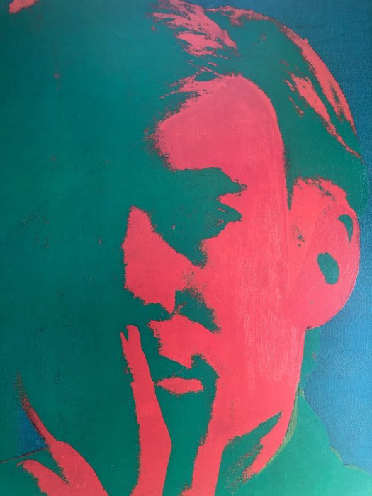 Andy Warhol (after) - Selfportrait - Te Neues licensed offset print - 1990‹erne