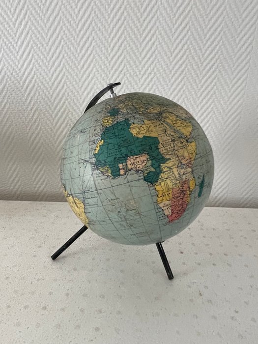 Globus - 1940-1950 - Terrestrial Globe Tripod Tarid Kort - Cartes Taride