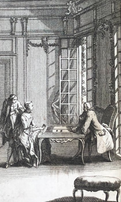 Bernard-Laurent Soumille - Le grand trictrac ou méthode facile pour apprendre sans maître - 1756