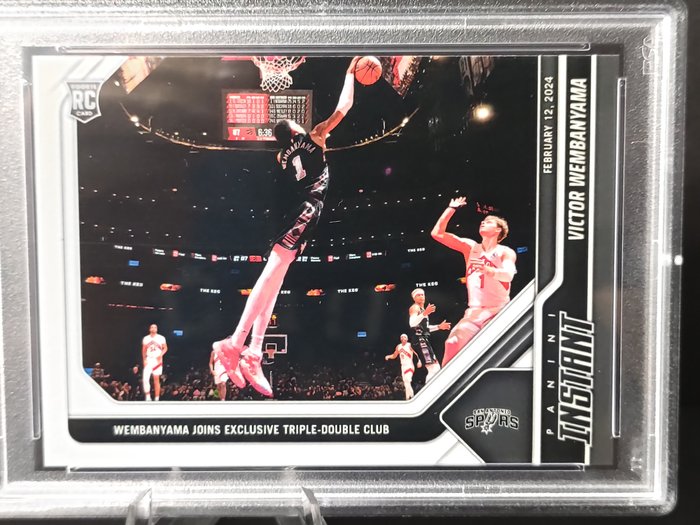 2023 Panini Instant NBA Victor Wembanyama #331 - Triple Double Club PSA 10 - 1 Graded card