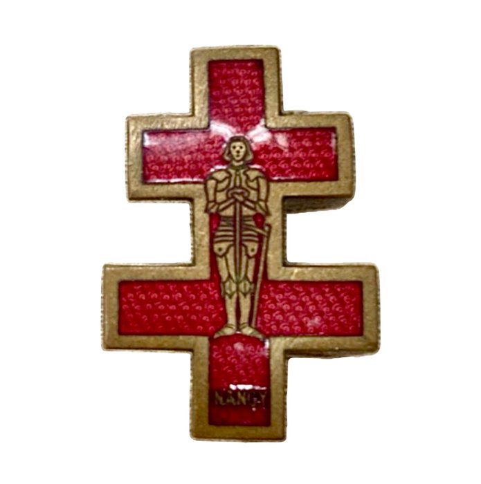 Frankrig - Badge - WWII Lorraine Cross against the German occupation - 20 - midt i (2 verdenskrig)