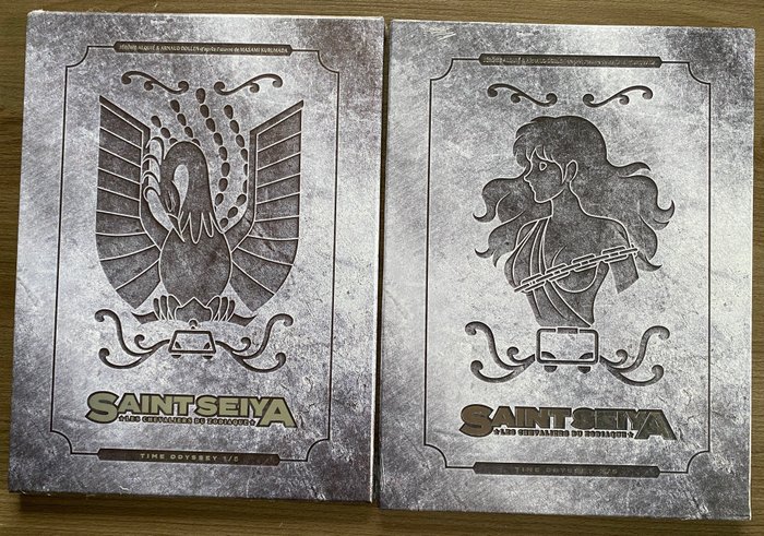 Saint Seiya - les Chevaliers du Zodiaque - Time Odyssey T1 + T2 - 2x C + 2x emboitage - 2 Album - Begrænset udgave - 2022/2023