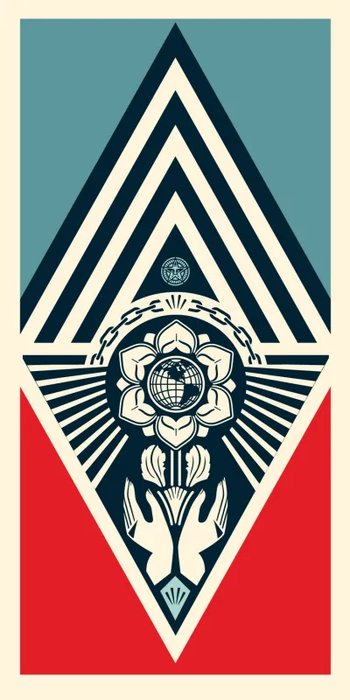 Shepard Fairey (OBEY) (1970) - Cultivate Harmony