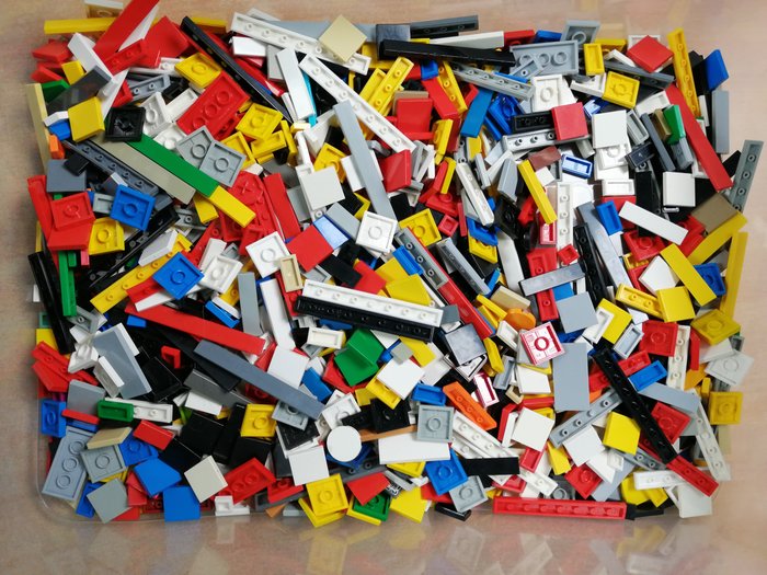 Lego - geen serie - van 1000 platte plaatjes - 1990-2000