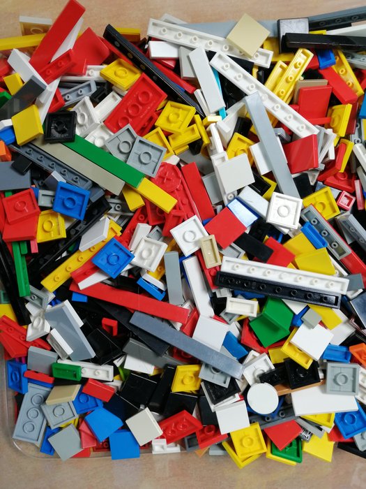 Lego - geen serie - van 1000 platte plaatjes - 1990-2000