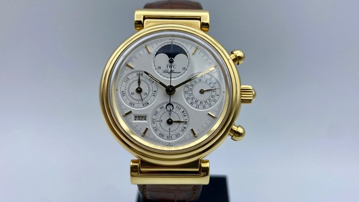 IWC - Da Vinci Perpetual Calendar Yellow Gold - IW3750 - Unisex - 1985-2003