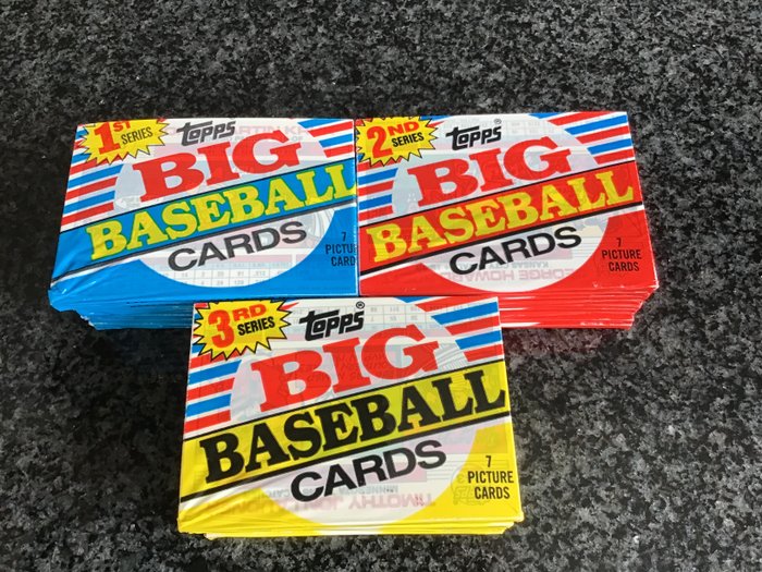 1988 Topps Big Baseball Cards - 30 Pack - Glimrende (EX)