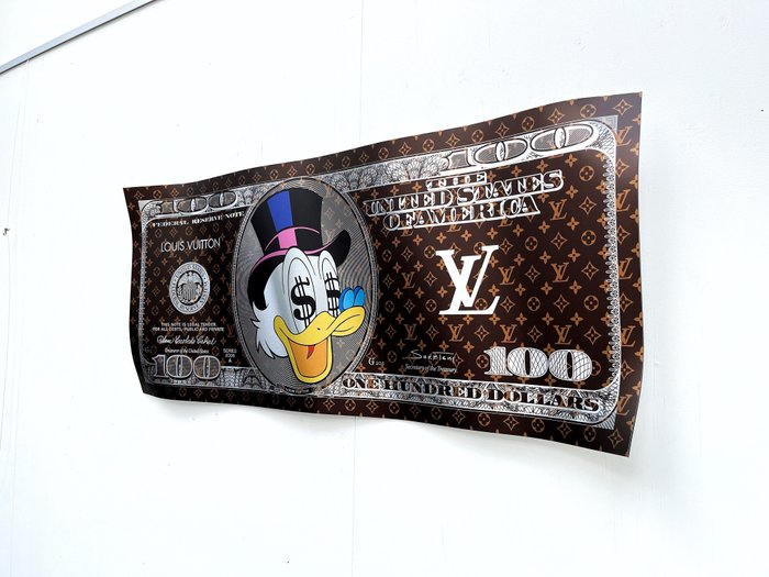 Suketchi - Scrooge McDuck LV Money Crumple (No Reserve)