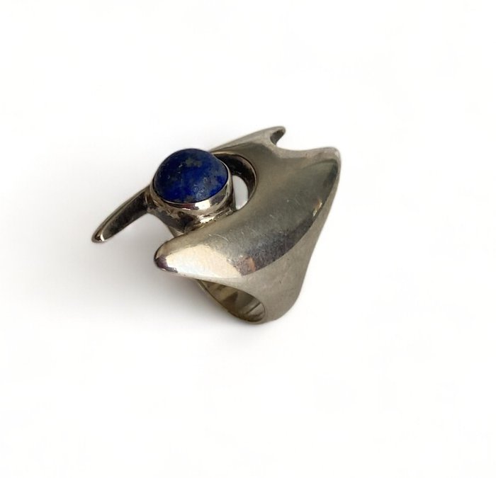 Georg Jensen - Ring - Henning Koppel Sølv Lapis lazuli