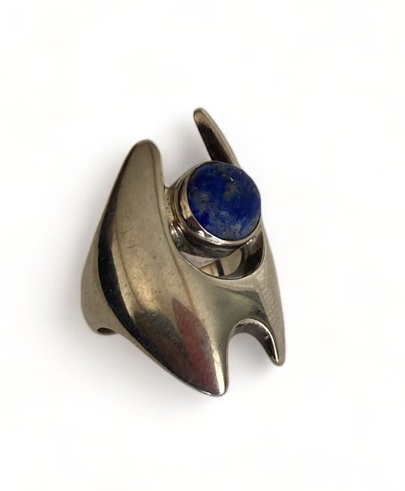 Georg Jensen - Ring - Henning Koppel Sølv Lapis lazuli