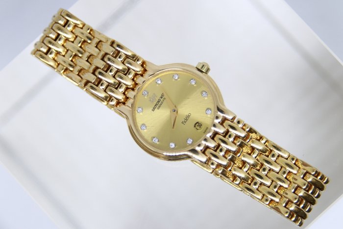 Raymond Weil - Diamond  18k Gold Electro Plated - Ingen mindstepris - 4702   - A666661 - Kvinder - 1980-1989