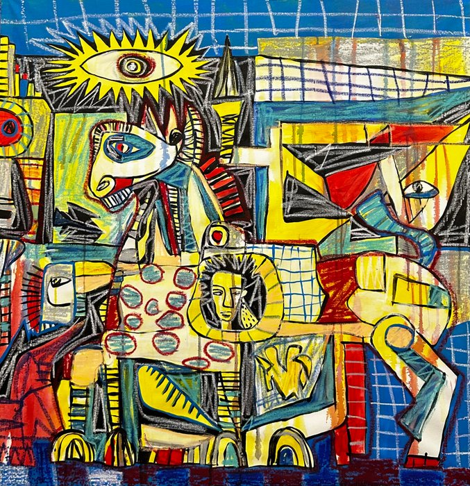 Freda People (1988-1990) - Guernica Abstract Collection