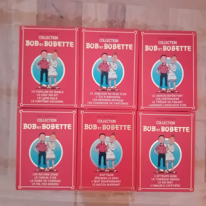 Bob et Bobette - La collection 1987 - 6x C - 6 Album - Første udgave - 1987/1988