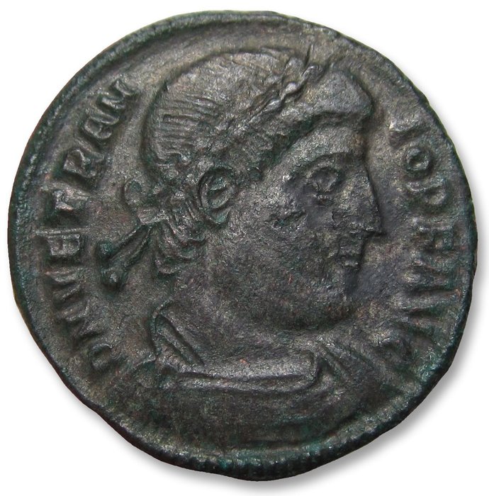 Romarriket Vetranio (AD 350) Centenionalis Thessalonica mint 4th officina - mintmark •TS∆• - large 24mm coin