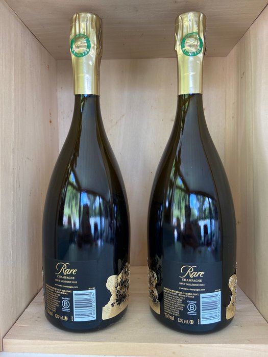 2013 Piper Heidsieck, Cuvée Rare - Champagne - 2 Flaske (0,75L)