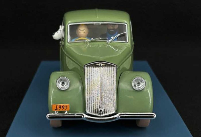 Tintin - 2 - Album : ''Au Pays de l'Or Noir''  - La Lancia Aprilia de l'Emir - 2003 - (mint) 1/24e + 1/43e