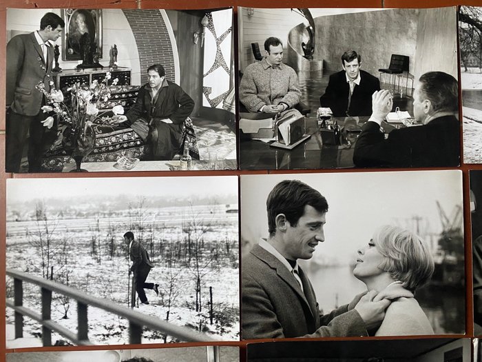 Jean-Paul Belmondo - Jean Seberg - Echappement Libre (1964) 9 photos