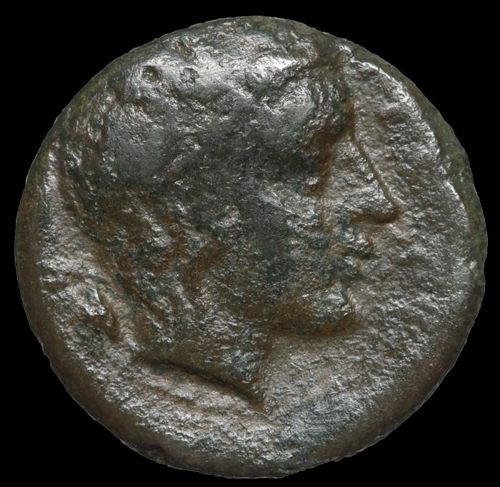 Sicilien Gela Tetras or Trionkion c 420-405 BC  (Ingen mindstepris)