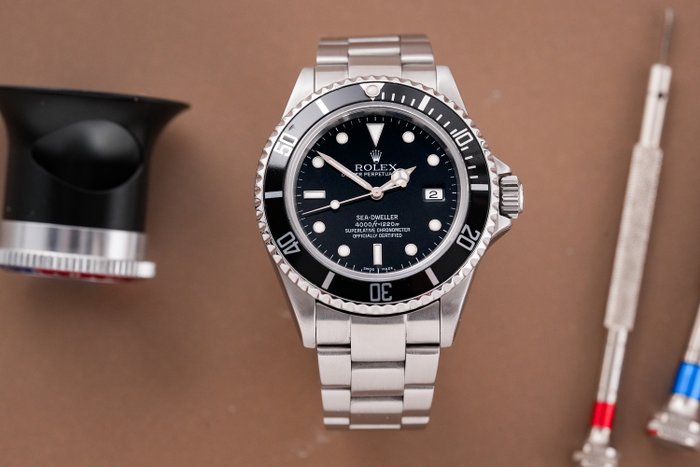 Rolex - Sea-Dweller 4000 Tritium Dial - Ingen mindstepris - 16600T - Mænd - 1990-1999