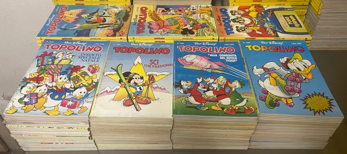 Topolino 1801/1899 - Sequenza semi completa - 91 Comic - Første udgave - 1990/1992