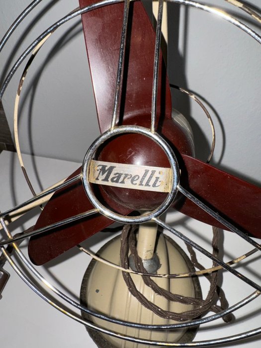 Marelli Elektrisk ventilator - L. 202 - Metal, Plast - Marelli