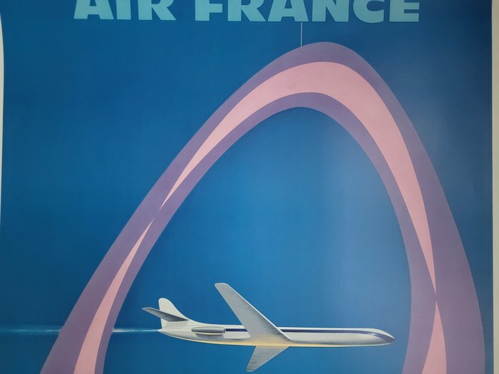 Jean Colin - AIR FRANCE - Museum Air France posters