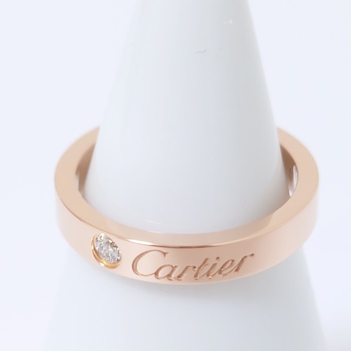 Cartier - Ring - C de Cartier - 18 kraat Rosaguld