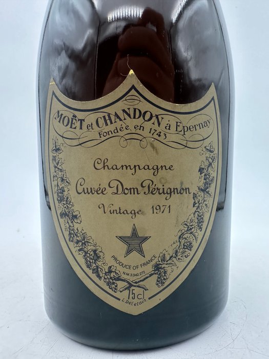 1971 Dom Pérignon - Champagne Brut - 1 Flaske (0,75L)