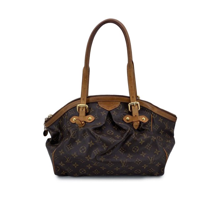 Louis Vuitton - Brown Canvas Monogram Tivoli GM Satchel Bag - Mulepose