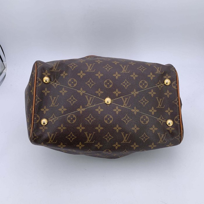 Louis Vuitton - Brown Canvas Monogram Tivoli GM Satchel Bag - Mulepose