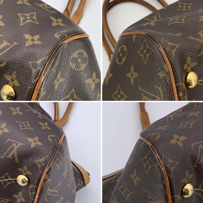 Louis Vuitton - Brown Canvas Monogram Tivoli GM Satchel Bag - Mulepose