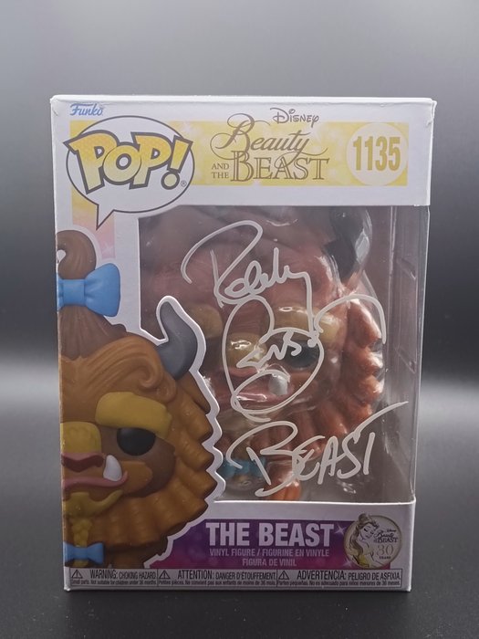 Beauty and the Beast - The Beast signed by Robby Benson with COA - Funko