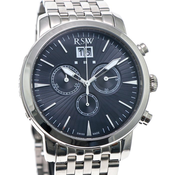 RSW - Swiss chronograph - RSWC111-SS-9 - Ingen mindstepris - Mænd - 2011-nu