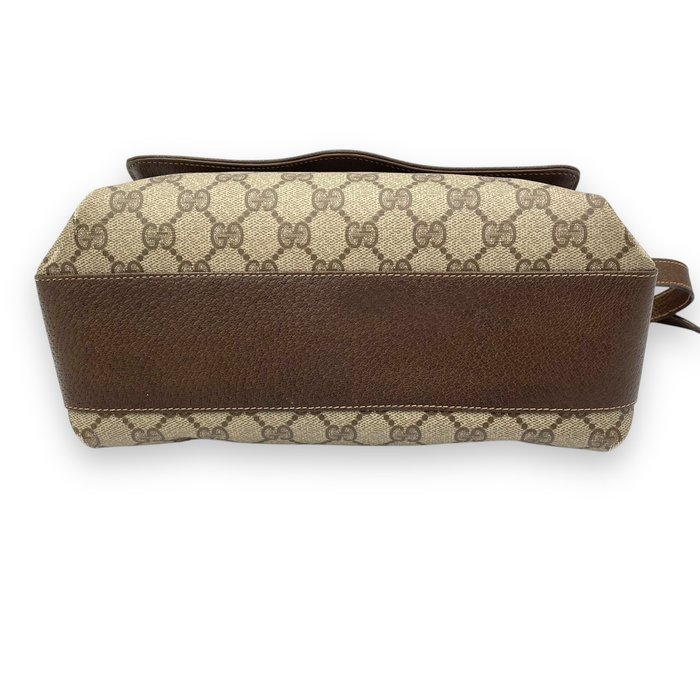 Gucci - GG Supreme Shelly Interlocking - Taske